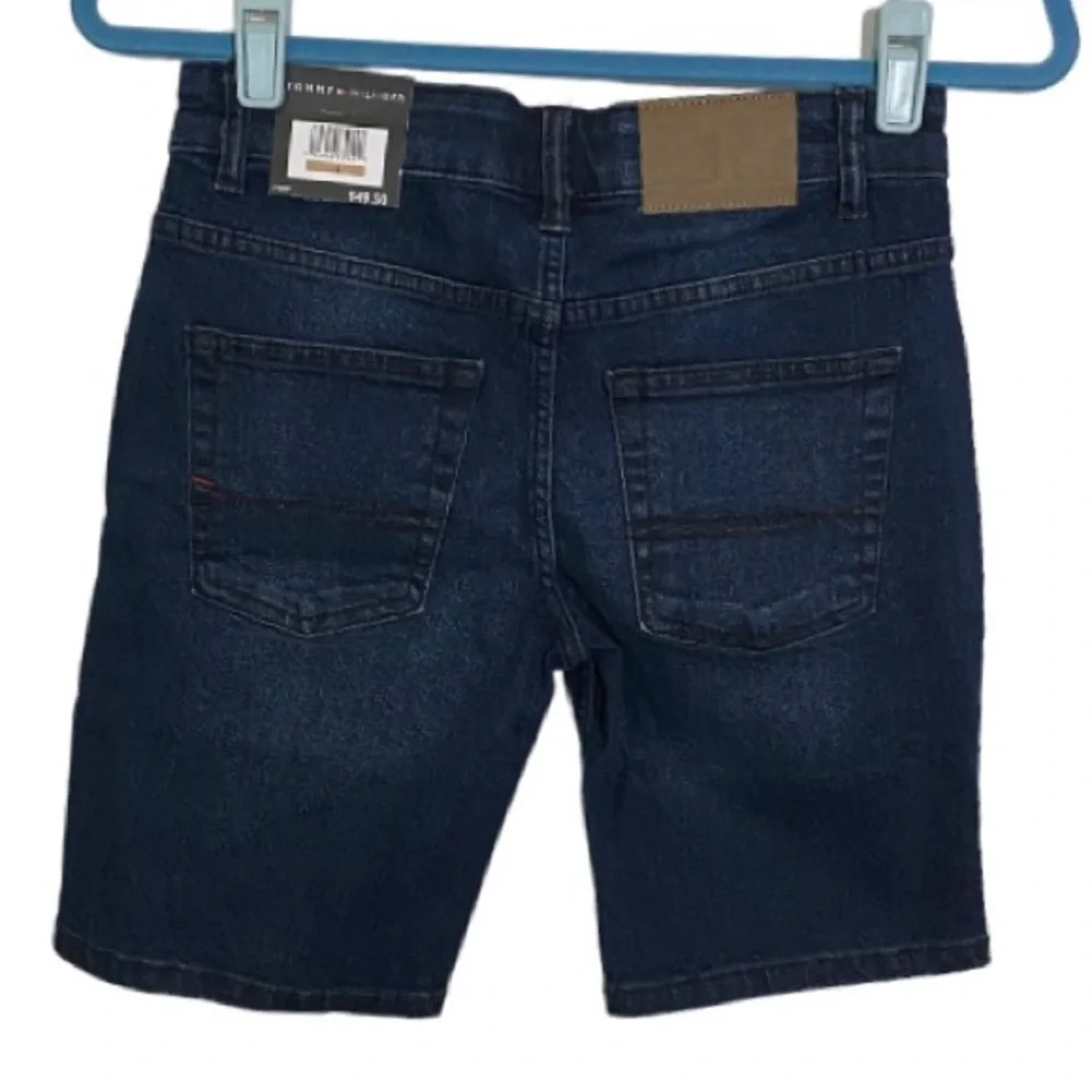 Tommy Hilfiger Boys Denim Shorts Boys Size 14 Blue Denim Adjustable Waist